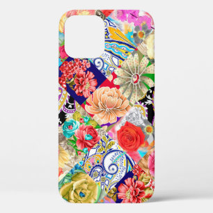 Seamless oxide metallic texture of fish scales, fi iPhone 12 case
