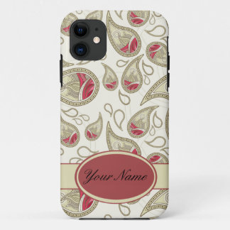 Seamless paisley with flower Case-Mate iPhone case