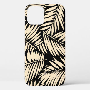 Seamless Palm Leaf Pattern in iPhone 12 Case