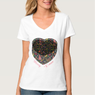 Seamless Patchwork Christmas Pattern T-shirts
