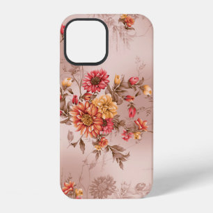 seamless pattern and flower with backgroundart,flo iPhone 12 case