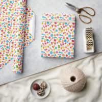 Seamless Pattern Assorted Candies