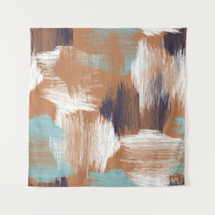 Seamless pattern colourful dots tapestry