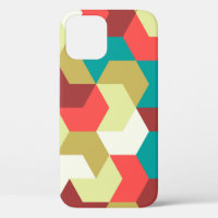 Seamless pattern. Endless background of geometric