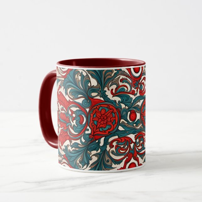 seamless pattern Ethnic seamless pattern Mug (Front Left)