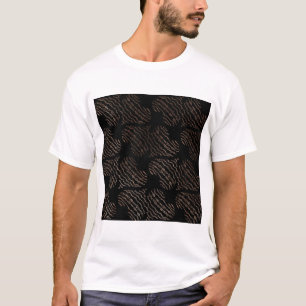 Seamless pattern heart pictured ornament valentine T-Shirt