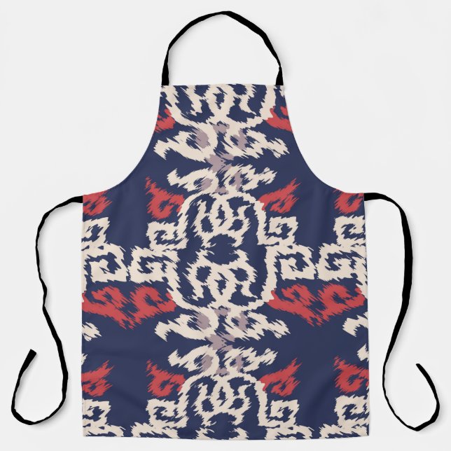 Seamless pattern in oriental styleabstract, Arabic Apron (Front)