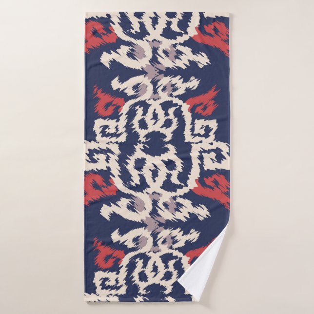 Seamless pattern in oriental styleabstract, Arabic Bath Towel (Bath Towel)