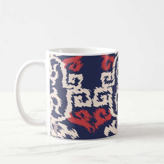 Seamless pattern in oriental styleabstract, arabic coffee mug (Left)