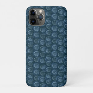 Seamless pattern in trendy colours with seashells Case-Mate iPhone case