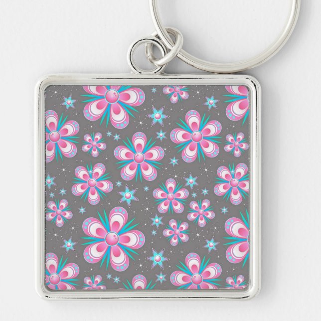 Seamless Pattern Key Ring (Front)