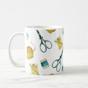 Seamless pattern knitting coffee mug