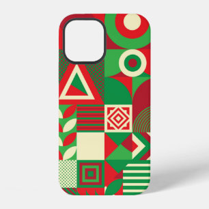 Seamless Pattern of Pop and Colourful Abstract Geo iPhone 12 Case