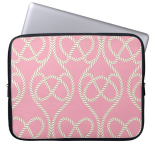 Seamless pattern of ropes. Vintage Illustrationabs Laptop Sleeve