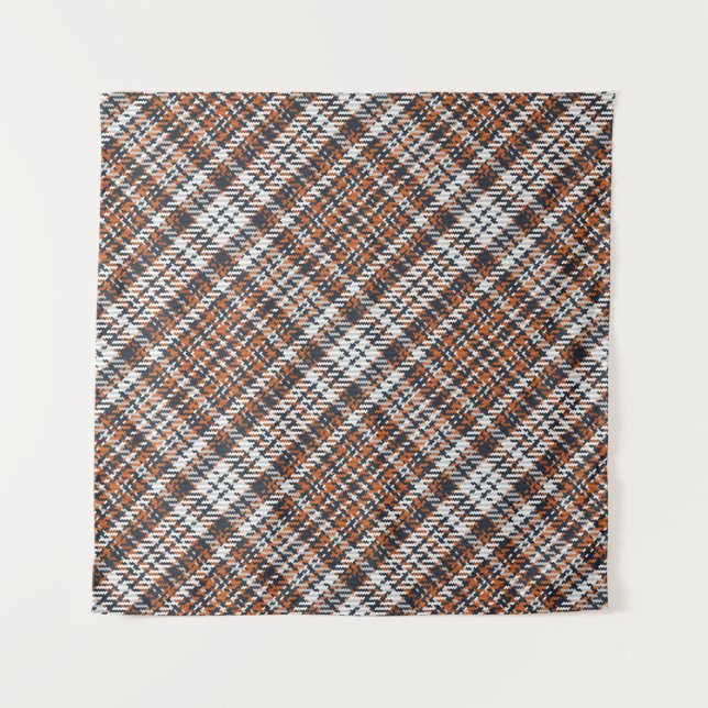 Seamless pattern of scottish tartan plaid. Repeata Tapestry (Front)