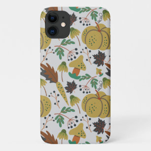 Seamless pattern of tropical pumpkins and carrots Case-Mate iPhone case