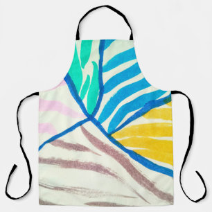 Seamless pattern of vintage luxury style apron