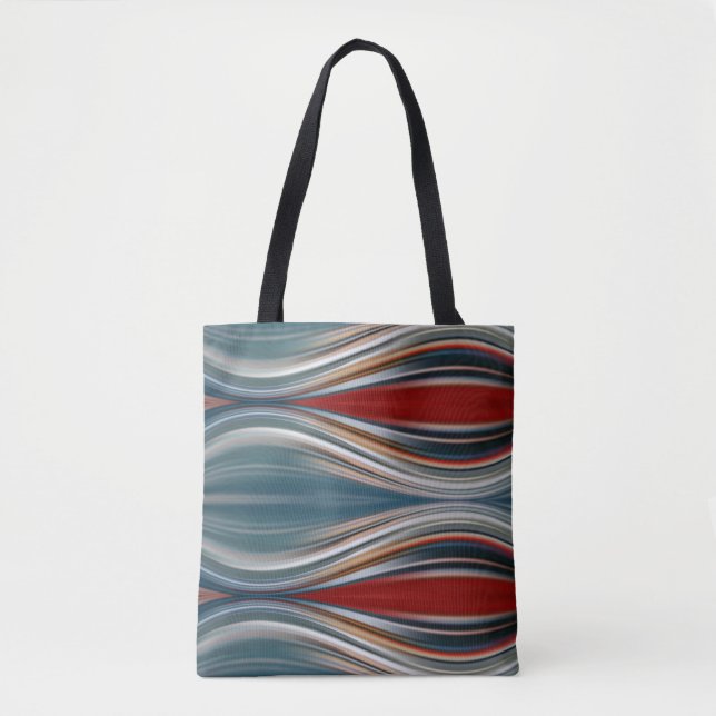 seamless pattern on shoulder tote bag (Front)