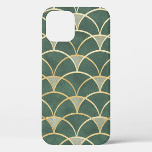 Seamless pattern oriental ornamental watercolor te iPhone 12 case
