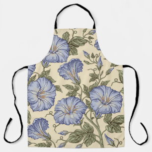 Seamless pattern. Petunia wildflowers set. Beautif Apron