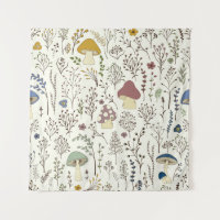 Seamless pattern. Set of colourful wild plants and