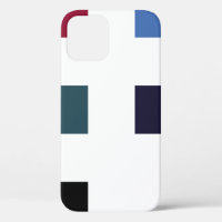 Seamless pattern. Skew brush strokes and elements 