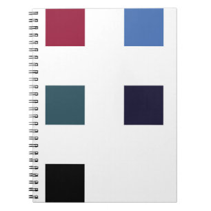 Seamless pattern. Skew brush strokes and elements  Notebook