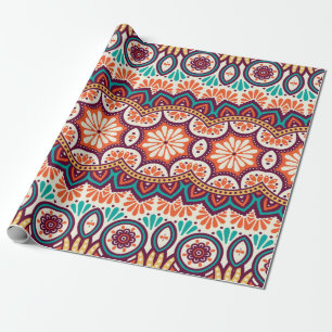 Seamless pattern. Vintage decorative elements. Han Wrapping Paper