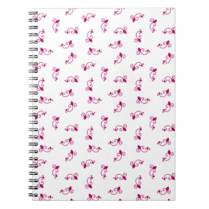 Seamless Pattern. Vintage ornament. Vintage illust Notebook