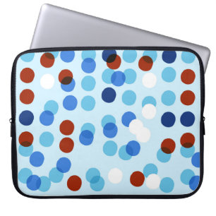 Seamless pattern with abstract doodle ornament, do laptop sleeve