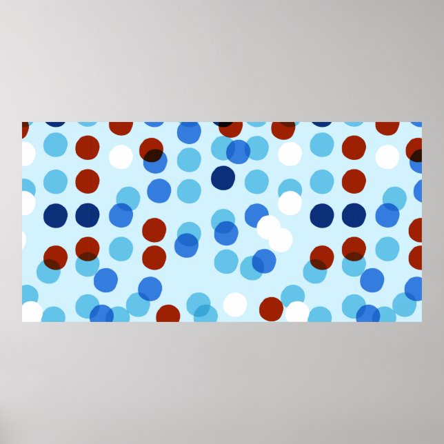 Seamless pattern with abstract doodle ornament, do poster (Front)