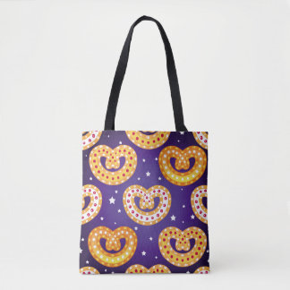 Seamless pattern with Christmas sweets. Vintage il Tote Bag
