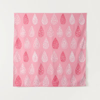 Seamless pattern with doodle water drops
