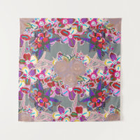 Seamless pattern with floral motif. Seamless patte