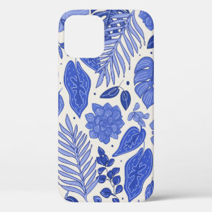 Seamless pattern with flowers iPhone 12 case