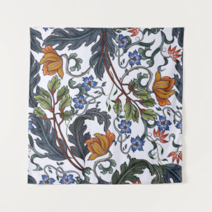 Seamless pattern with flowers in art deco style. M Tapestry