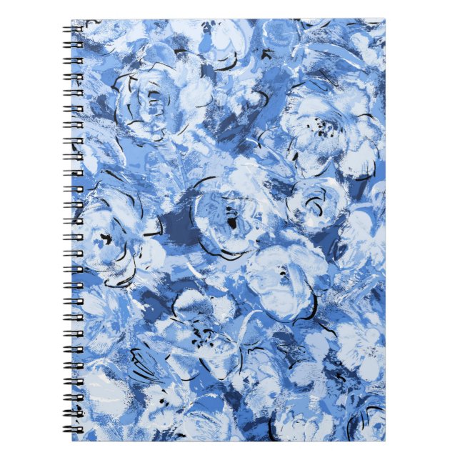 Seamless pattern with flowers notebook (Front)