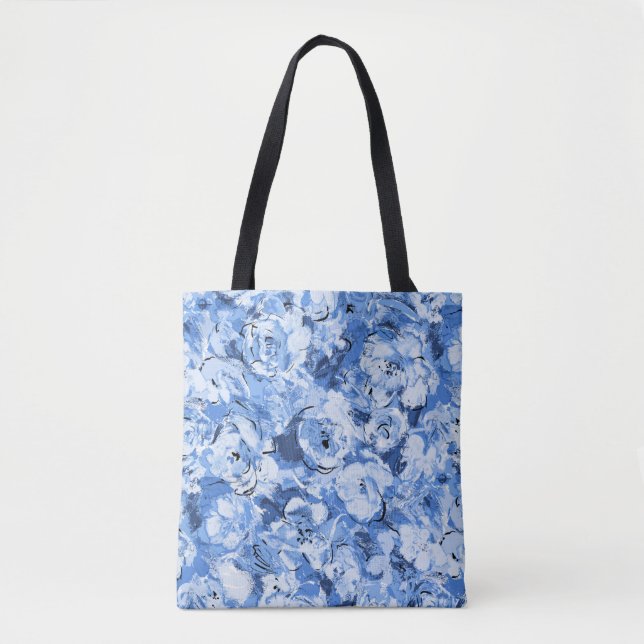 Seamless pattern with flowers tote bag (Front)