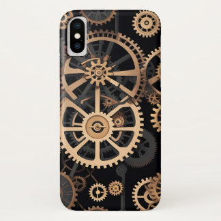 seamless pattern with gears Case-Mate iPhone case