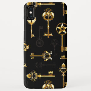 Seamless Pattern with Golden Keys Case-Mate iPhone Case