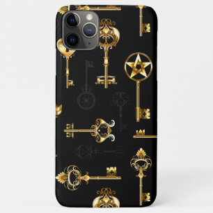 Seamless Pattern with Golden Keys Case-Mate iPhone Case