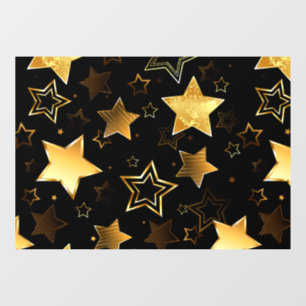 Seamless pattern with Golden Stars