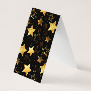 Seamless pattern with Golden Stars