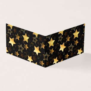 Seamless pattern with Golden Stars