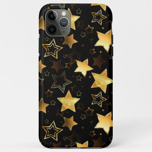 Seamless pattern with Golden Stars Case-Mate iPhone Case