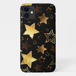 Seamless pattern with Golden Stars Case-Mate iPhone Case