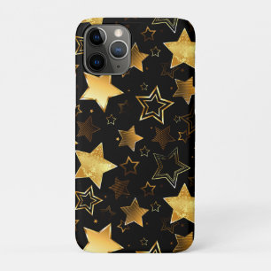 Seamless pattern with Golden Stars Case-Mate iPhone Case