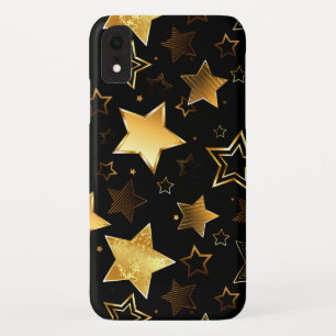 Seamless pattern with Golden Stars Case-Mate iPhone Case