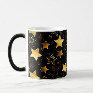 Seamless pattern with Golden Stars Magic Mug
