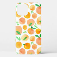 Seamless pattern with hand painted watercolor peac